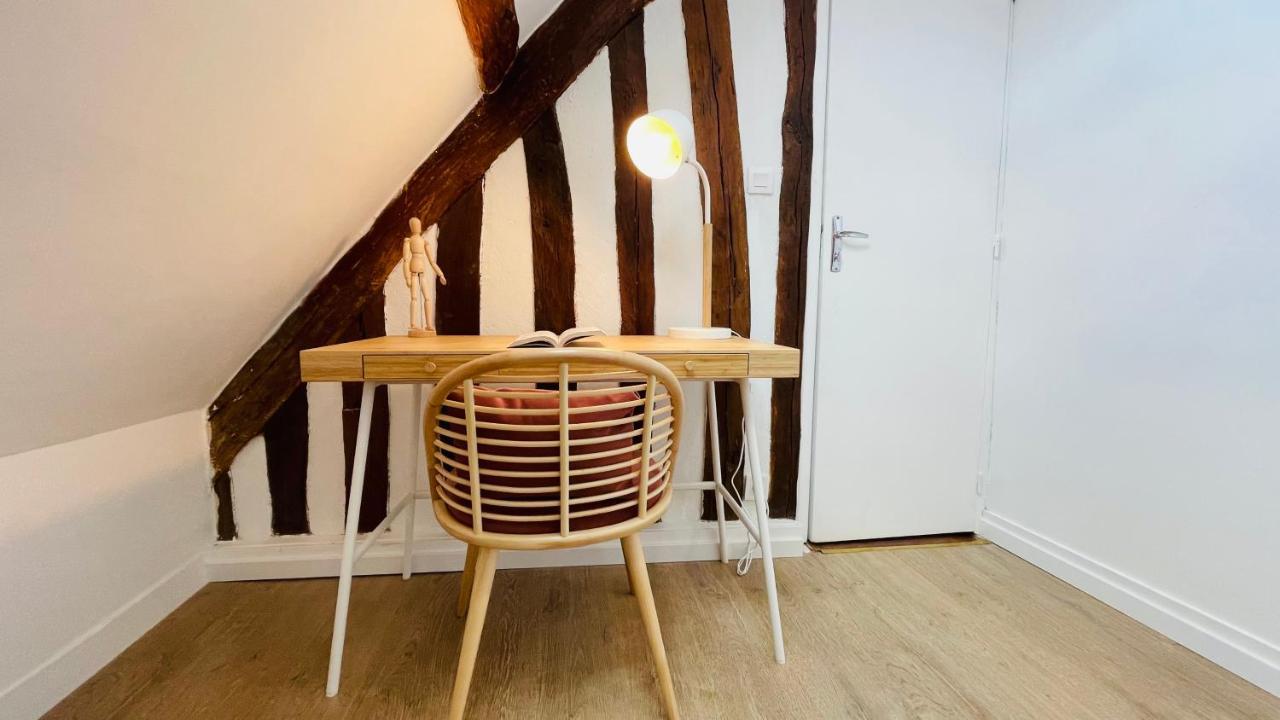 Le Champs Des Oiseaux Apartment Rouen Bagian luar foto